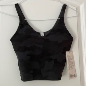 Lululemon align tank 4 grey black camo cups included